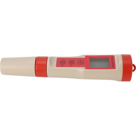 Testeur de qualité de l'eau pH EC TDS Compensation automatique de température Affichage numérique pour laboratoire de piscine (1/5)