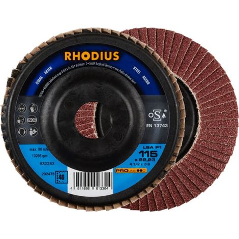 Disque à lamelle Rhodius LSA P1 10 pièces (1/3)