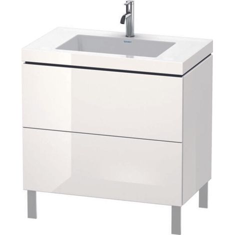 Duravit L-Cube conjunto en c vertical, 2 cajones, sin rebosadero, (1/3)