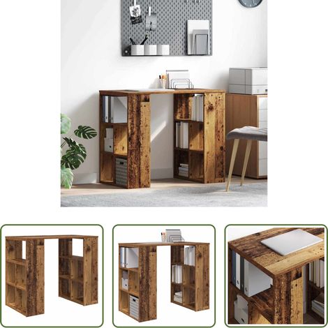 Bureau moderne - Bureau Bois Ancien 90 x 50 x 75 cm Bois d'ingénierie (1/5)