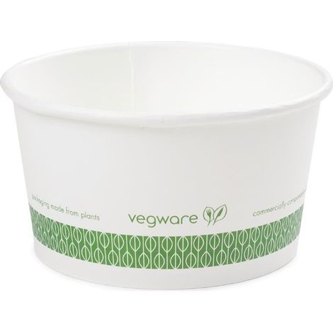 Bol à Soupe ou Glace Compostable - Vegware - Lot de 500