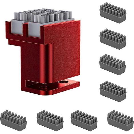Zuverlässigkeits-Upgrades Düsenreiniger für Bambu Lab P1 X1 Düsenreinigungsset Silikonbürsten 3D-Druckerteile (1/5)