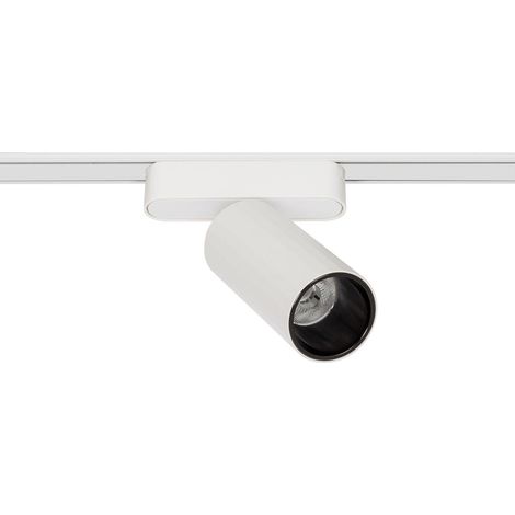 Faretto LED Binario Magnetico Monofase Atenas 25mm Super Slim 12W 48V CRI90 Bianco (UGR16) Bianco Caldo 2700K