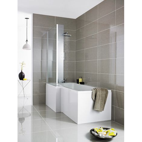 Nuie 700mm Square End Bath Panel - WBS301 (1/2)