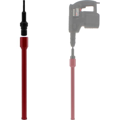 Gt Market – Couronne diamant Ø 30 mm – Adaptateur SDS-plus pour perceuse et perforateur – Forage rapide dans béton armé et granit (1/5)
