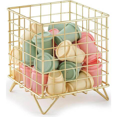 Organisateur de capsules de café, 13,5 cm x 16 cm, compatible K-Cup, pour plan de travail de cuisine, bar à café, bureau ou hôtel.-AquaForge (1/5)