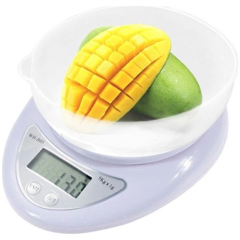 Balance numérique portable 5 kg, balance électronique LCD, balance de cuisine en acier, balance postale pour aliments-AquaForge (1/5)