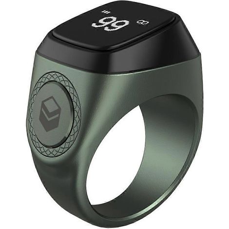 Intelligenter Timer (18/20/22 Min.) mit digitaler Erinnerungsfunktion, 0,49-Zoll-OLED-Display (72 x 40 Pixel), 20 mm, dunkelgrün