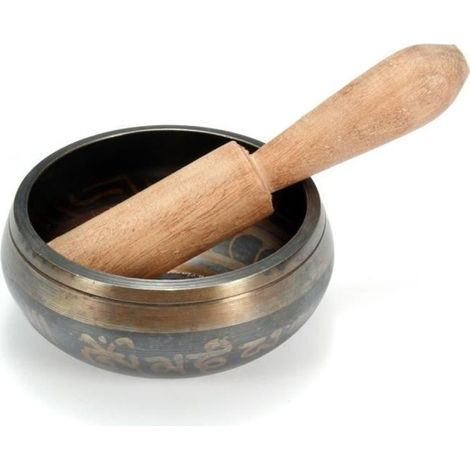 MONT-DC Bol Chantant Tibétain de Bouddhisme Pour la Méditation de Yoga (1/4)