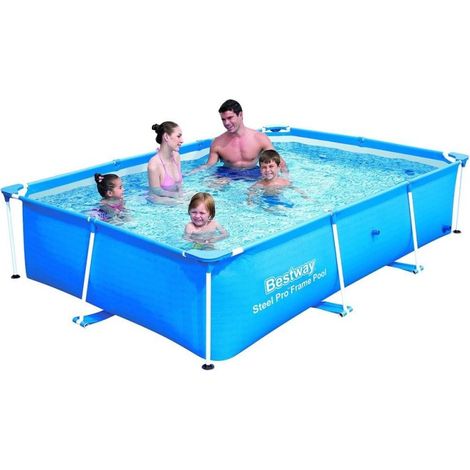 Piscine Bestway Steel Pro 56403 Rettangolare 259x170x61