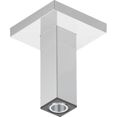 conexión de techo hansgrohe E, 10 cm, 24338000 (1/5)