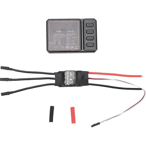 RC Brushless-Regler, 20A 2-3S LiPo Eingang, 5V 2A BEC Ausgang, regensicher, bürstenloser elektrischer Drehzahlregler