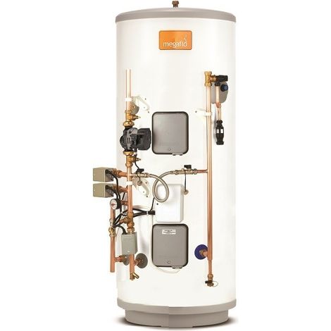 Heatrae Sadia Megaflo Eco Systemfit 145SF Indirect Unvented Hot Water Cylinder 95050451 (1/2)