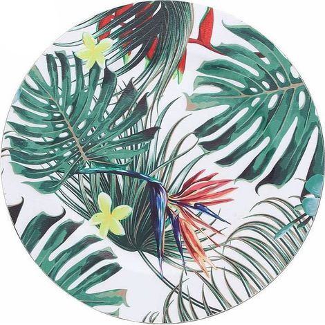 Andrea fontebasso Hibiscus, set 6 segnaposto in plastica e silicone