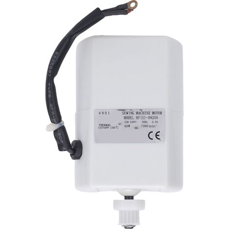 Moteur de Machine à coudre domestique, 50Hz, 90W, 7000 tr/min, remplacement électrique pour coutures courbes droites et ourlets.