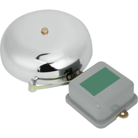 Sonnette électrique anti-étincelles à percussion externe en acier inoxydable, 150 mm, 220 V CA (1/5)