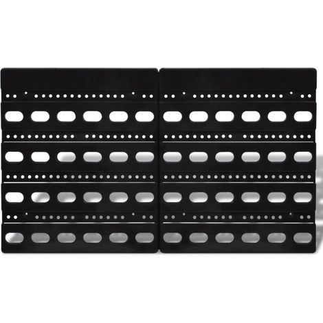 Maison Exclusive - 30 teiliges Wandregal Lagerregal Steckregal Bl