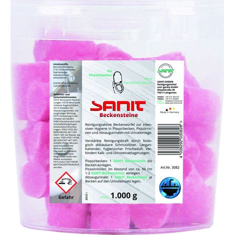 Sanit Beckensteine 48 Stück 1.000g Dose