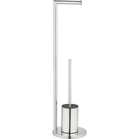 Combiné WC Ferla, inox brillant