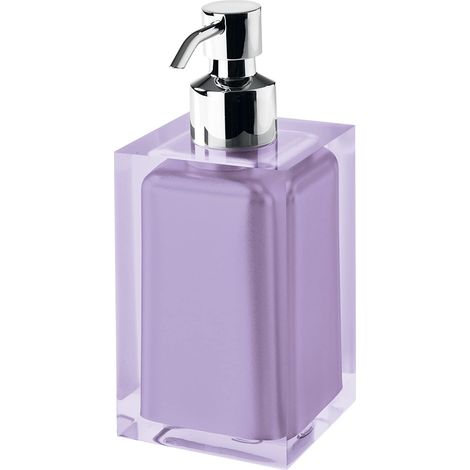 Gedy Auckland Dosasapone Bagno, Viola (Lilla), 16.2 x 7 x 7 cm (1/5)
