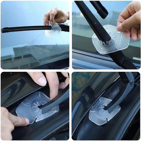 Cache-essuie-glace pour orifice inférieur, protection anti-poussière, manchon anti-poussière (1/4)