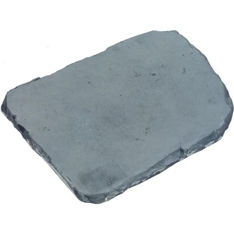 Pas japonais pierre bleue 43 x 32 x 3,5 cm - Gris bleu (Lot de 3)