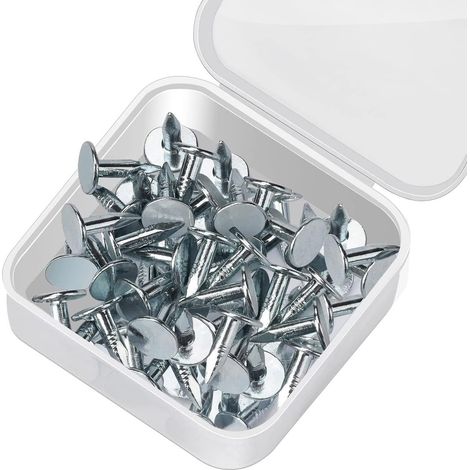 Packung mit 100 Filz-Dachnägeln für hölzerne Gartenhäuser (1/5)