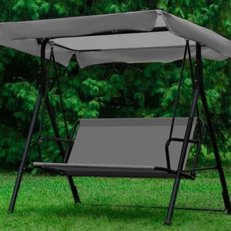 Telo di ricambio Bardusch per altalena da giardino, 85 x 96 cm, impermeabile, resistente agli strappi, in tessuto Oxford 900D, per 2/3 posti. (1/4)