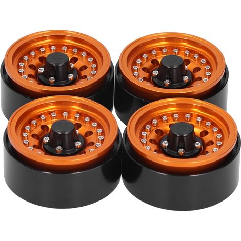 Stück Retro-Metallfelgen (1,9 Zoll) für 1/10 RC-Cars, CNC-Klettersimulationszubehör
