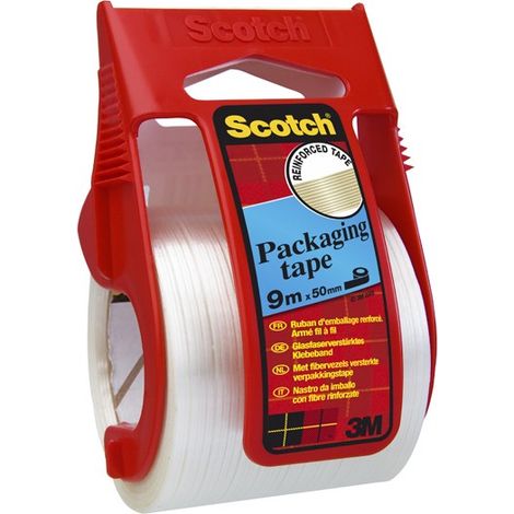 Cinta adhesiva de embalaje 309 Scotch marr贸n'50 mm x 66 m (6X) 3M 7000095477