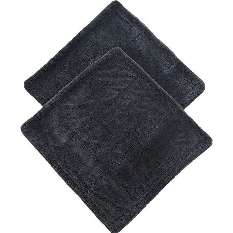 Paquete de paños de 40x40 cm para lavar coches, de gran capacidad de absorción, versátiles, aptos para quitar el polvo y pulir, así como para la limpieza del hogar y del coche. (1/4)
