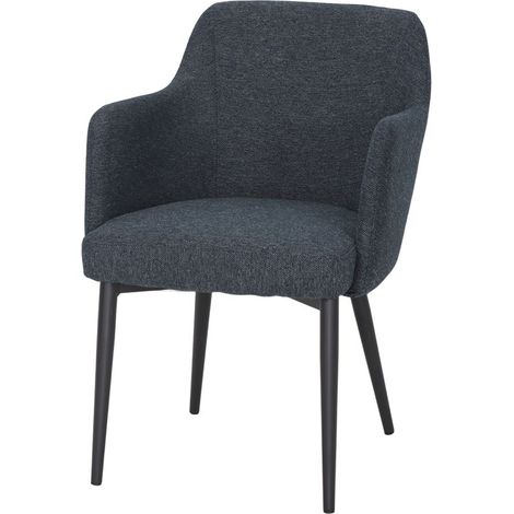 AUTRES Chaise tapissée avec un style contemporain - modèle 007 - bleu (1/4)
