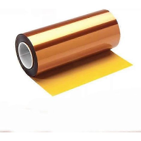 Film polyimide résistant à la chaleur, feuille Kapton, film PI, membrane haute température, 200 x 300 x 0,05 mm d'épaisseur (1/5)