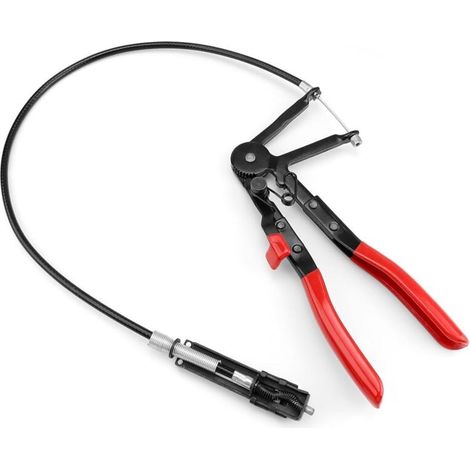 Pince Collier Cardan, Pliable Pince a Collier Durite, Ajustable Pince a Collier, Pince Collier pour Réparer, Remplacer ou Installer des Tuyaux (1/3)