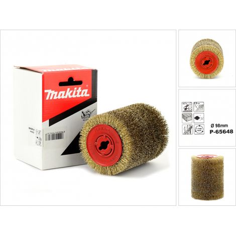 Makita Stahldrahtbürste Vermessingt