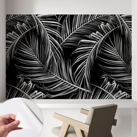 Papier peint autocollant adhésif avec imprimé motifs uniques apparence moderne Motif exotique 104x70 cm (1/5)