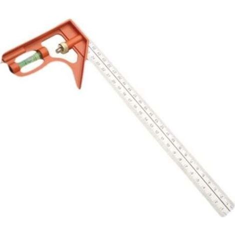 [NEVER USED] 300 mm Combination Angle Ruler Stainless Steel Combination Angle Square Positioning Ruler with Bubble Level Tool