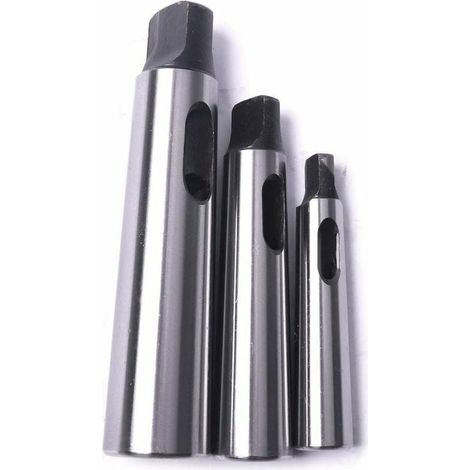 Adaptador reductor de casquillo de broca cónica Morse CHOYCLIT para torno fresador (MT1 a MT2, MT3 a MT2, MT3 a MT4, 3 piezas) (1/5)