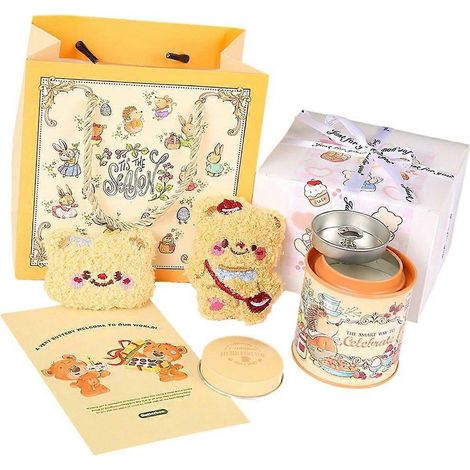 Bougie parfumée exquise avec peluches ours en coffret cadeau - Décoration intérieure (1/5)