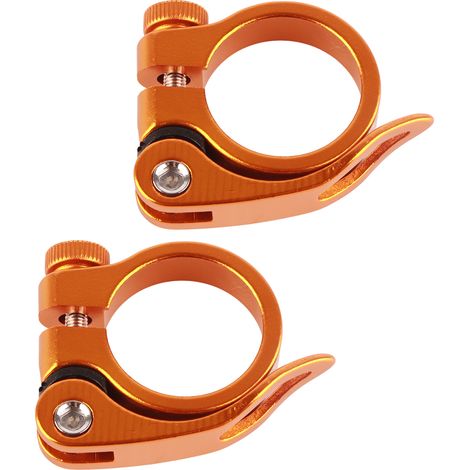 colliers de serrage pour selle de vélo de montagne ou de route, fixation rapide, 35 mm ou (1/5)