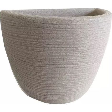 Vaso Shabby a Muro con Water Reserve 30 cm - Corda