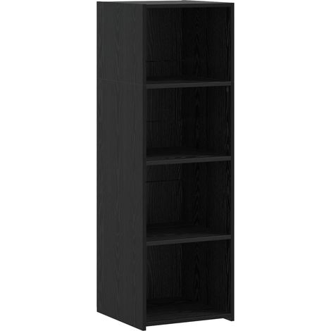 Highboard Schwarz Eichen-Optik 40 x 41 x 124 cm Holzwerkstoff vidaXL (1/5)
