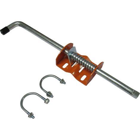 Cane Bolt Gate Drop Rod 18" (Heavy Duty Spring Loaded Farm Garage Door)
