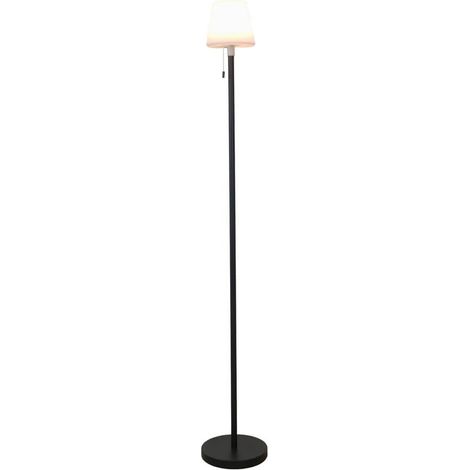 Lampe de terrasse design Montapalma Noir avec cône blanc - 75888 (1/3)