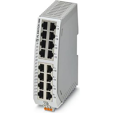 Commutateur Ethernet industriel Phoenix Contact FL SWITCH 1016N W287892 (1/2)