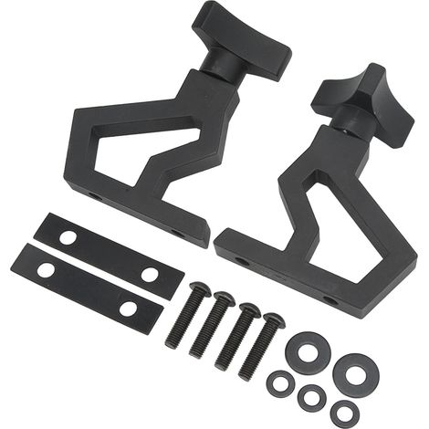 Support de cric aluminium pour Jeep Wrangler JK, fixation accessoire, support de levage en alliage, pièces de rechange quincaillerie, kit de montage robuste (1/5)
