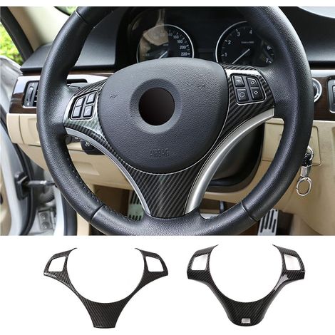 Rivestimento decorativo per il pannello del volante compatibile con BMW Serie 3 E90 (2006-2012)allin (1/2)
