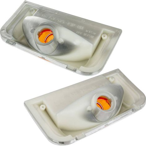 Indicatore di direzione per Citroën Jumper 2006- Incorporato nello specchietto, inserti arancioni, lato sinistro e destro, set 2 pezzi (1/3)