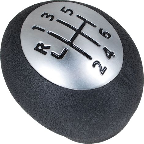 Pomo de palanca de cambios de 6 velocidades para Renault Trafic III 2014, color negro. (1/5)