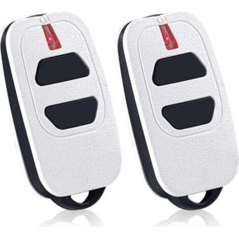 Télécommande de porte 433,92 MHz compatible avec les télécommandes de porte de garage DEA GTI2/4, GT2/4, Mio TR2/4 et Mio TR2N/4N, lot de 2 (1/5)